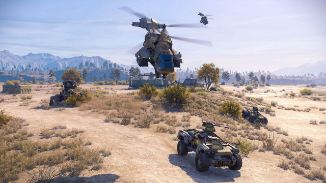 Tanks and helicopters will fight above the Crossout wastelandsNews  |  DLH.NET The Gaming People