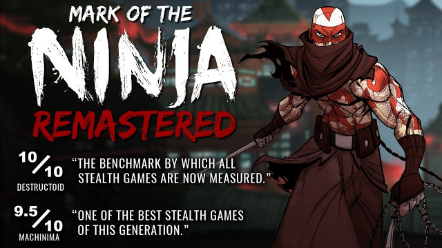 Mark Of The Ninja Remastered Sneaks Its Way To All PlatformsVideo Game News Online, Gaming News