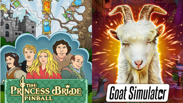 The Princess Bride and Goat Simulator Head to Pinball FXNews  |  DLH.NET The Gaming People