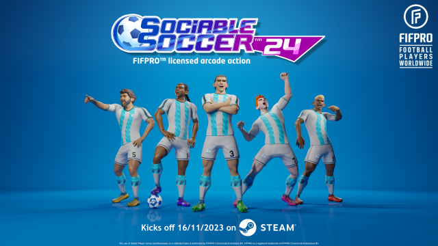 Das von FIFPRO lizenzierte Sociable Soccer 24 erscheint am 16. November auf Steam und SwitchNews  |  DLH.NET The Gaming People