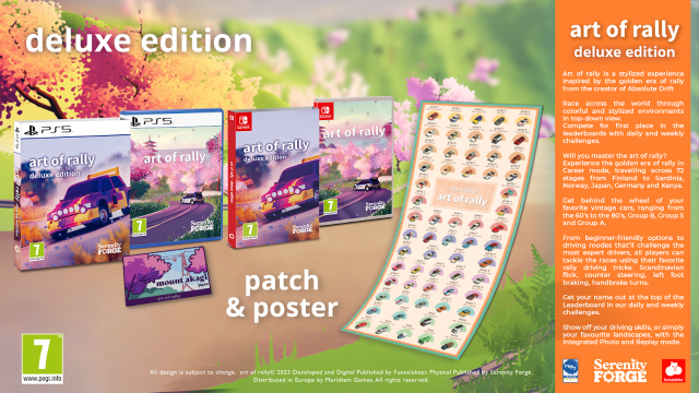 Physical boxed edition of art of rally confirmed for September release on Nintendo SwitchNews  |  DLH.NET The Gaming People