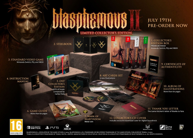 The Penitent One returns! Blasphemous 2 Collector’s Edition Out TodayNews  |  DLH.NET The Gaming People