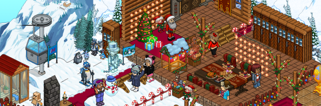 Weihnachten in Habbo: Reise zum Habbo-Ski-ChaletNews  |  DLH.NET The Gaming People