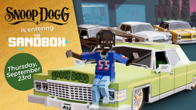 The Sandbox Partners with Snoop DoggNews  |  DLH.NET The Gaming People