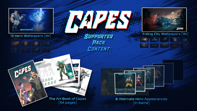 Capes Turning up the Heat Ahead of This Week’s Release!News  |  DLH.NET The Gaming People